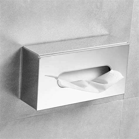 stainless steel rectangular tissue box cover|rectangular kleenex tissue box cover.